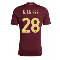 AS Roma Enzo Le Fee #28 Fußballbekleidung Heimtrikot 2024-25 Kurzarm